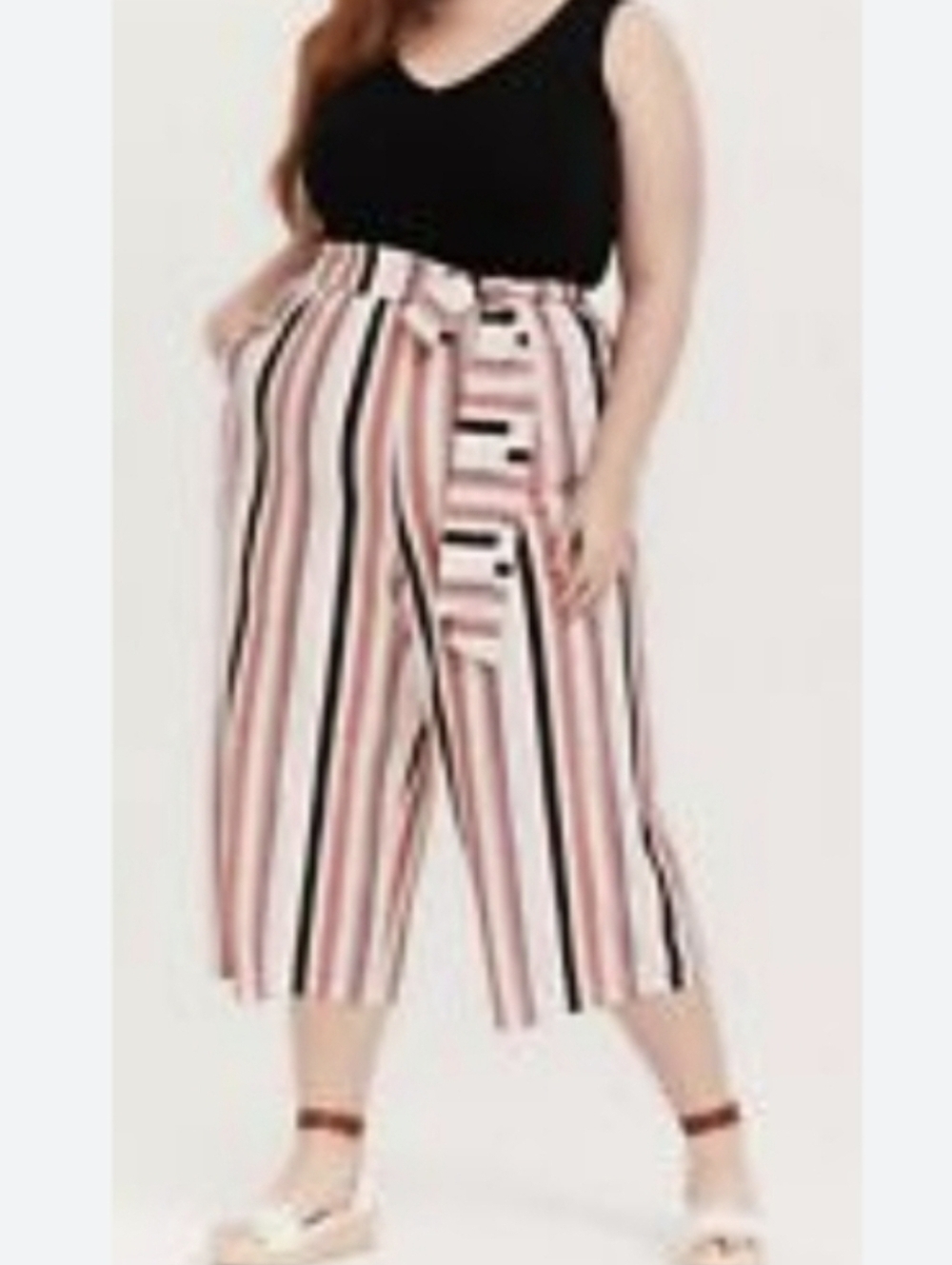 NEW TORRID STRIPE JUMPSUIT ..SIZE:00